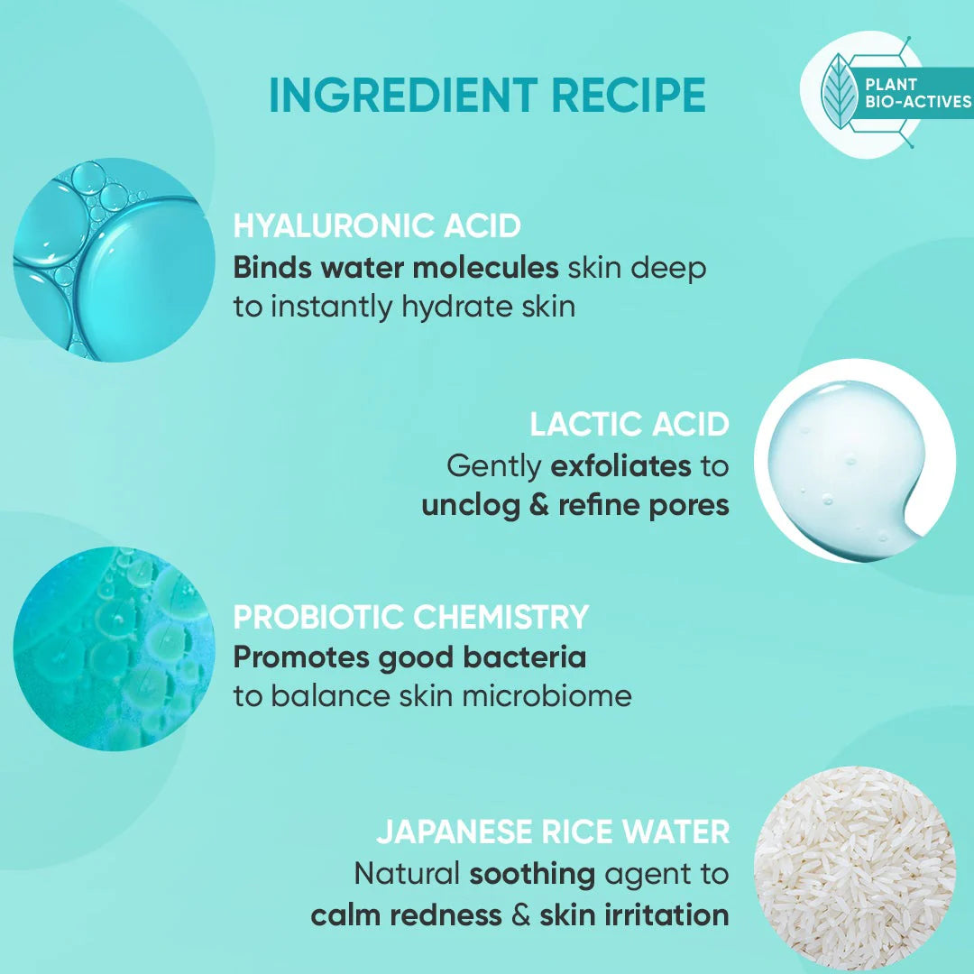 Dot & Key Rice Water Probiotics Hydrating Toner - 150 ml