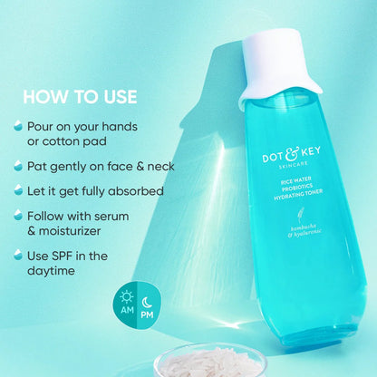 Dot & Key Rice Water Probiotics Hydrating Toner - 150 ml