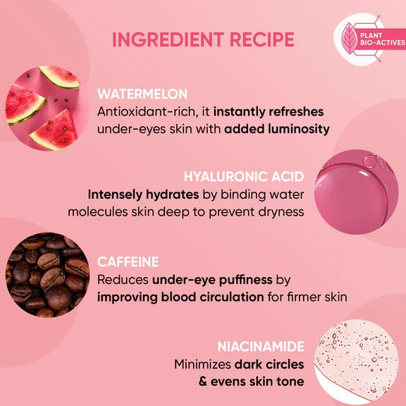 Dot & Key Watermelon Cooling Hydrogel Eye Patches - 60 pcs