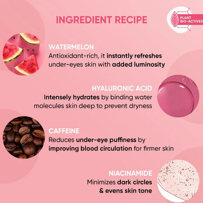 Dot & Key Watermelon Cooling Hydrogel Eye Patches - 60 pcs