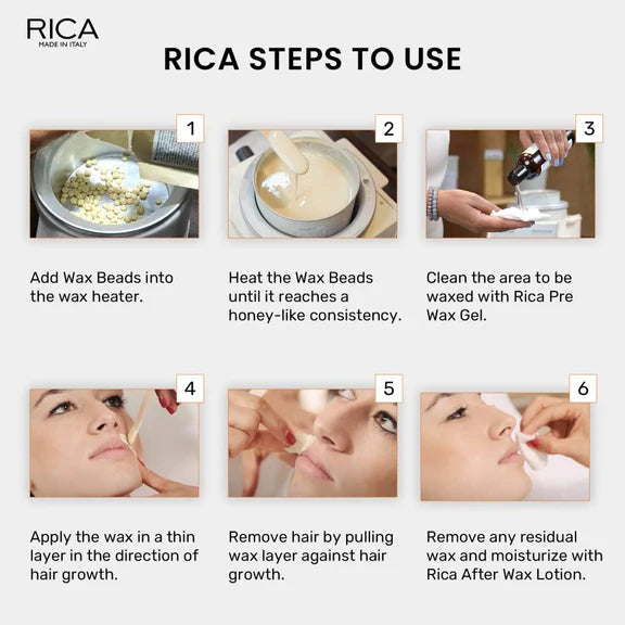 Rica Aloe Vera Hard Wax Beads - 800 gm