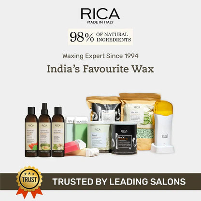 Rica Green Apple Liposoluble Wax For Sensitive Skin - 800 ml