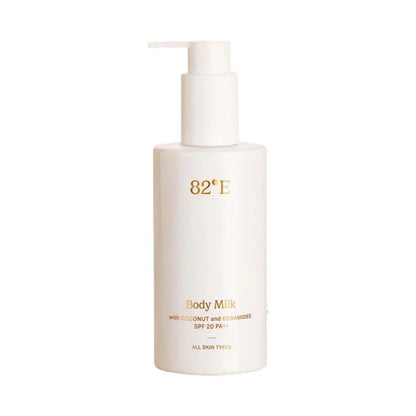 82??E By Deepika Padukone Body Milk Cream, SPF 20 PA++ with Coconut and Ceramides