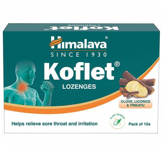 Himalaya Herbals Koflet-SF Lozenges -Ginger Mint