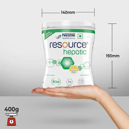 Nestle Resource Hepatic Protein Powder - Vanilla Flavor - 400 gm