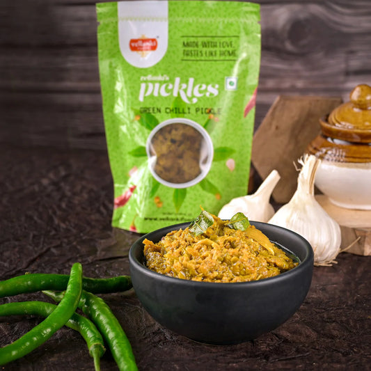 Vellanki Foods - Green Chilli Pickle / Hari Mirch Ka Achaar