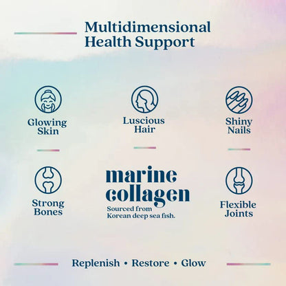 Wellbeing Nutrition Pure Korean Marine Collagen Powder - Unflavoured For Skin, Hair, Nails, Bone & Joint