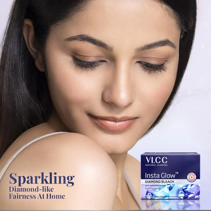 VLCC Insta Glow Diamond Bleach - 402 gm
