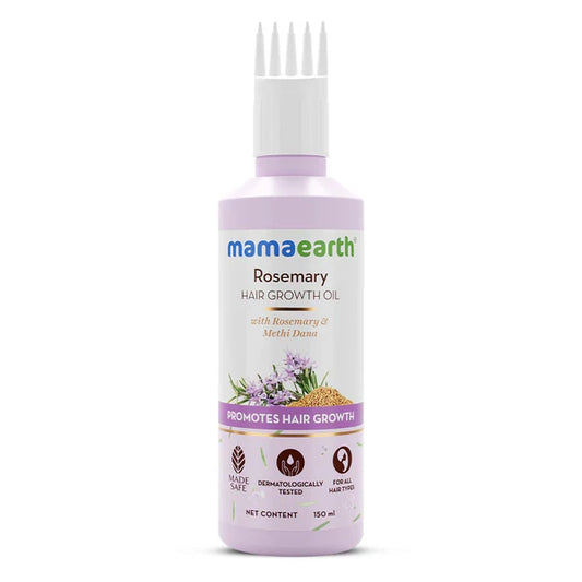 Mamaearth Rosemary Hair Growth Oil with Rosemary & Methi Dan