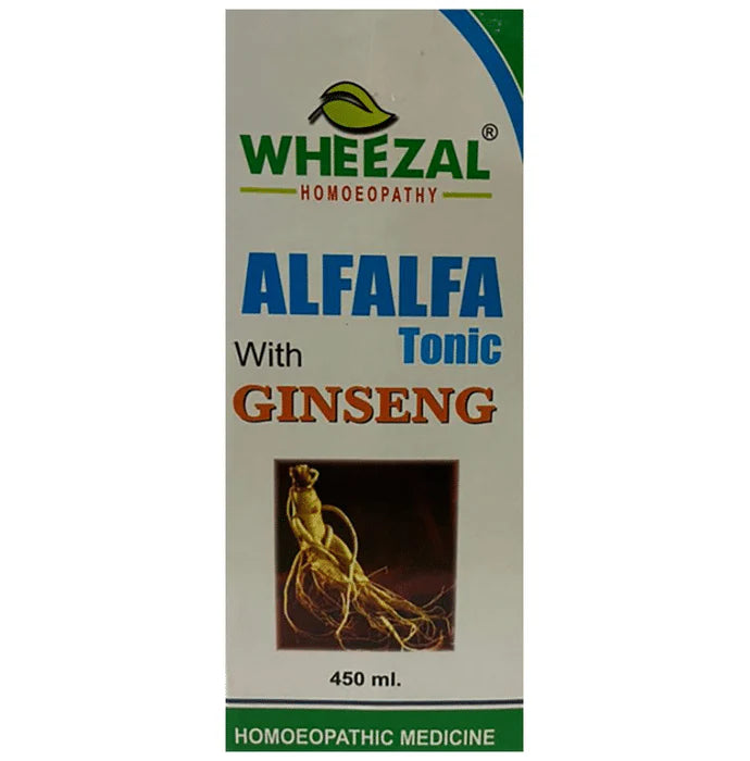 Wheezal Homeopathy Alfalfa Tonic With Ginseng