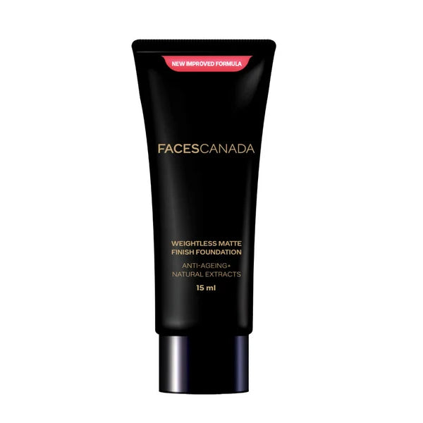 Faces Canada Weightless Matte Finish Foundation-Ivory 02 - 15 ml