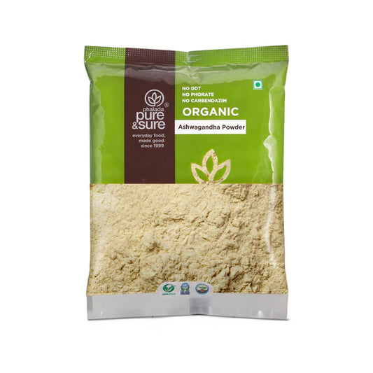 Pure & Sure Organic Superfood+ Aswanganda Powder - 100 gm
