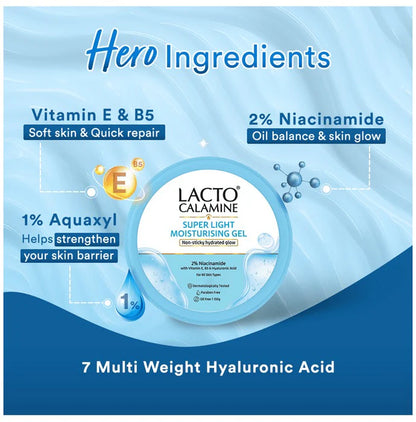 Lacto Calamine Light Moisturizing Gel - 150 gm