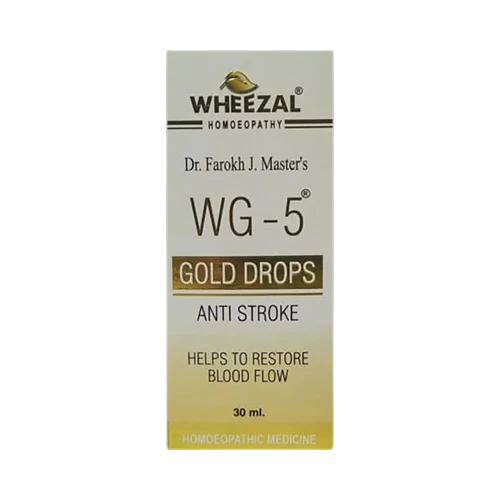 Wheezal Homeopathy WG-5 Gold Drops