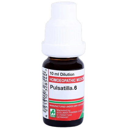 Adel Homeopathy Pulsatilla Dilution -6 CH