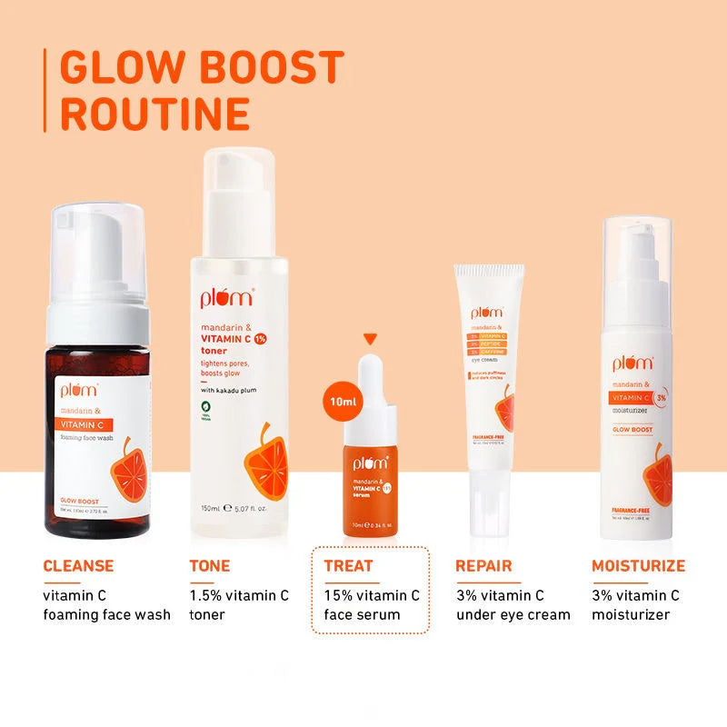 Plum Mandarin & Vitamin C Serum - 10 ml