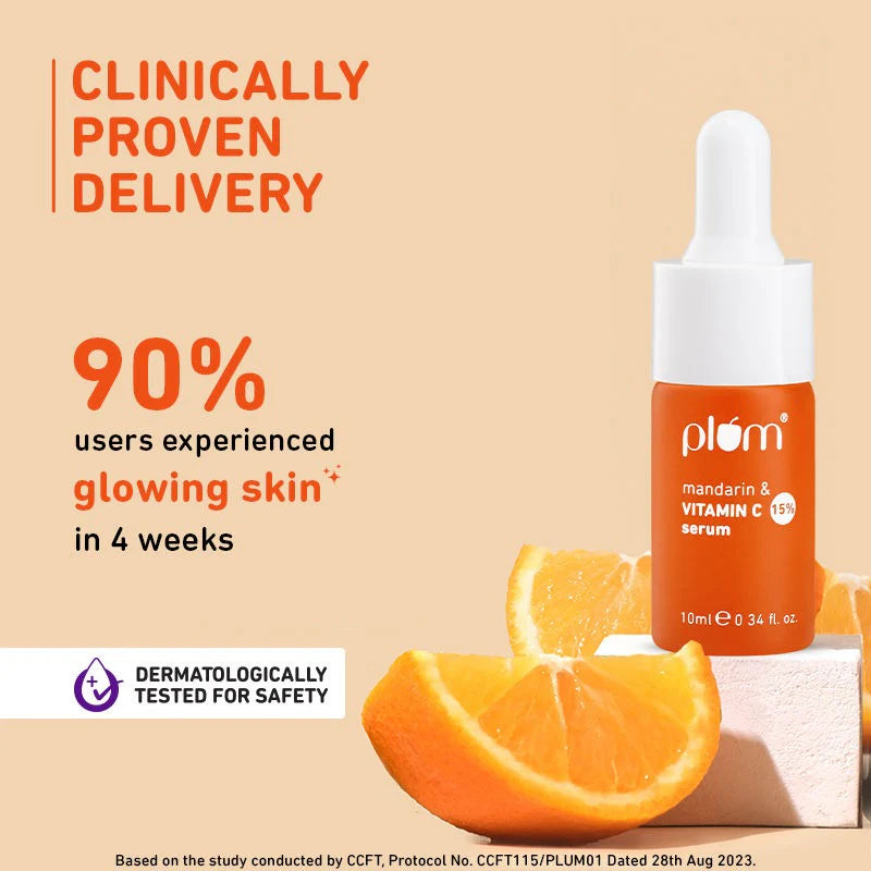 Plum Mandarin & Vitamin C Serum - 10 ml