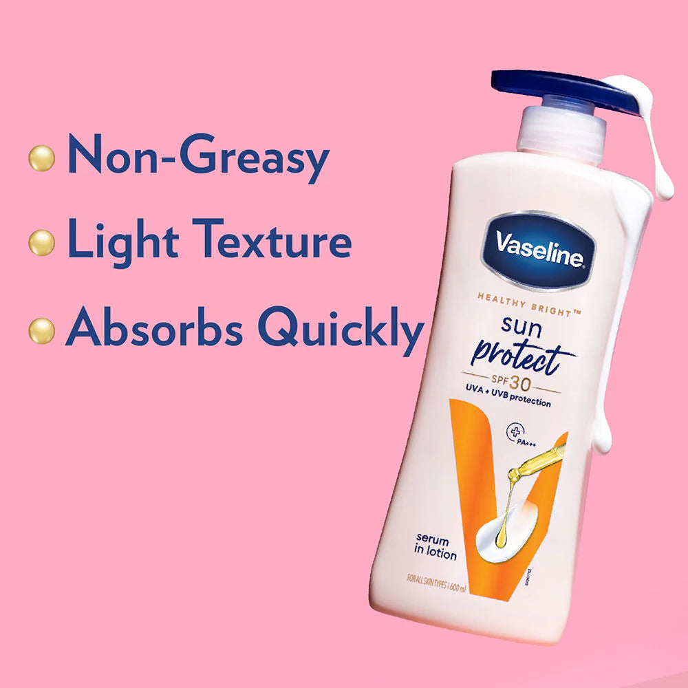 Vaseline Healthy Bright Sun + Pollution Protection SPF 30 Body Lotion