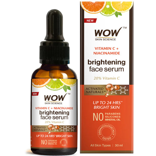 Wow Skin Science Vitamin C & Niacinamide Brightening Face Serum