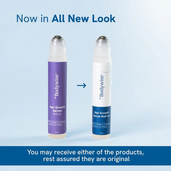 BeBodywise Rosemary Hair Growth Serum (Roll On) - Pack of 1 - 50 ml