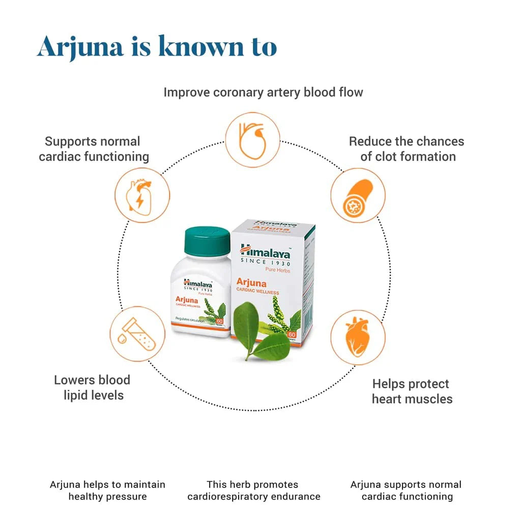 Himalaya Herbals Arjuna Tablets