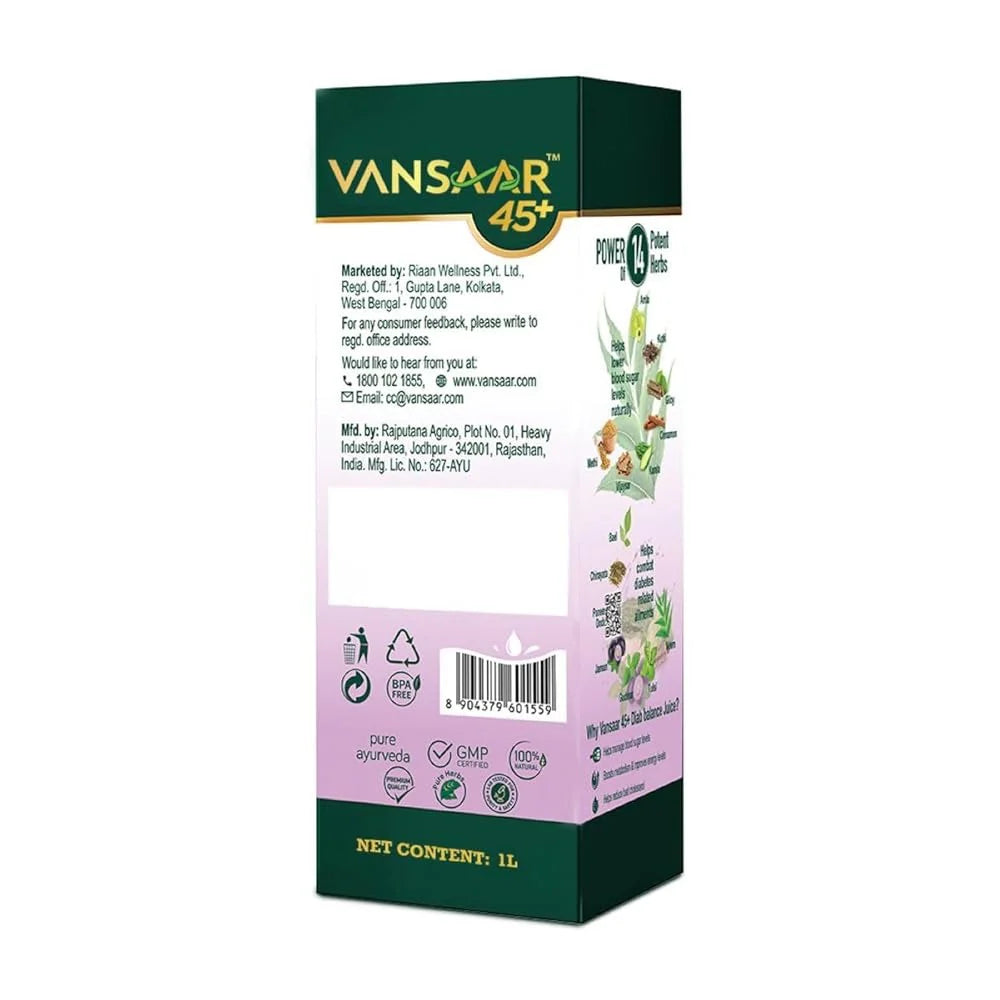 Vansaar 45+ Diab Balance Juice