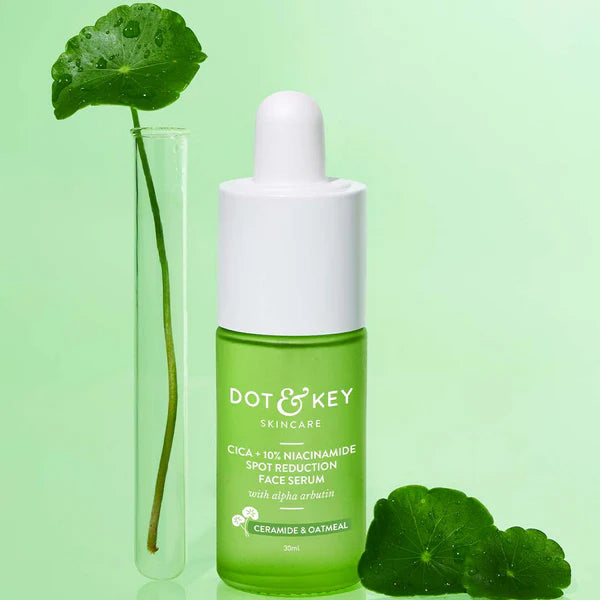 Dot & Key 10% Niacinamide Cica Glow Face Serum, Fades Acne Scars & Dark Spots - 20 ml