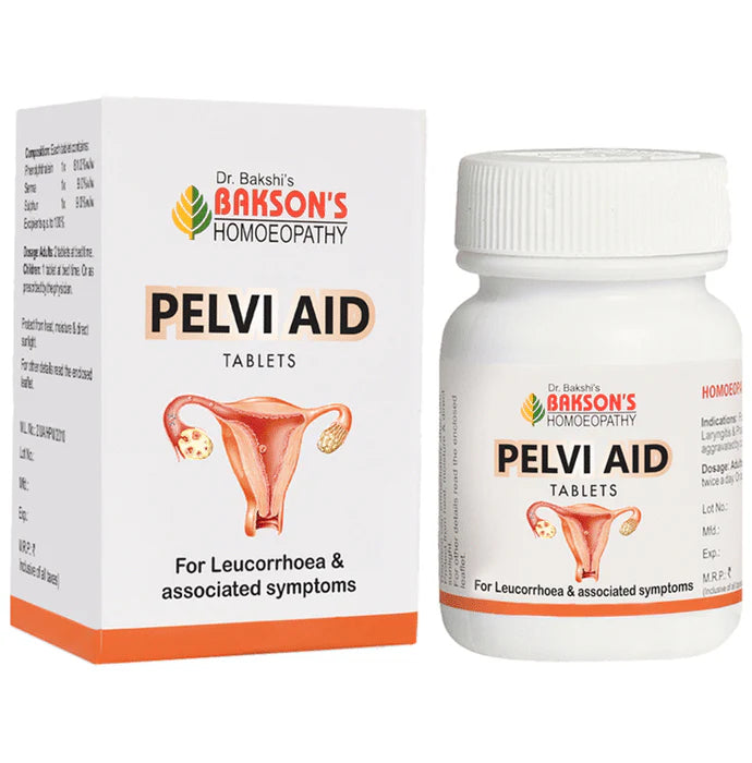 Bakson's Homeopathy Pelvi Aid Tablets