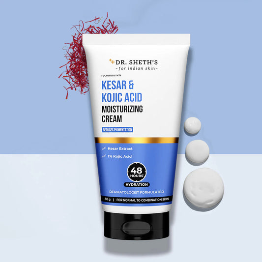 Dr. Sheth's Kesar & Kojic Acid Moisturizing Cream