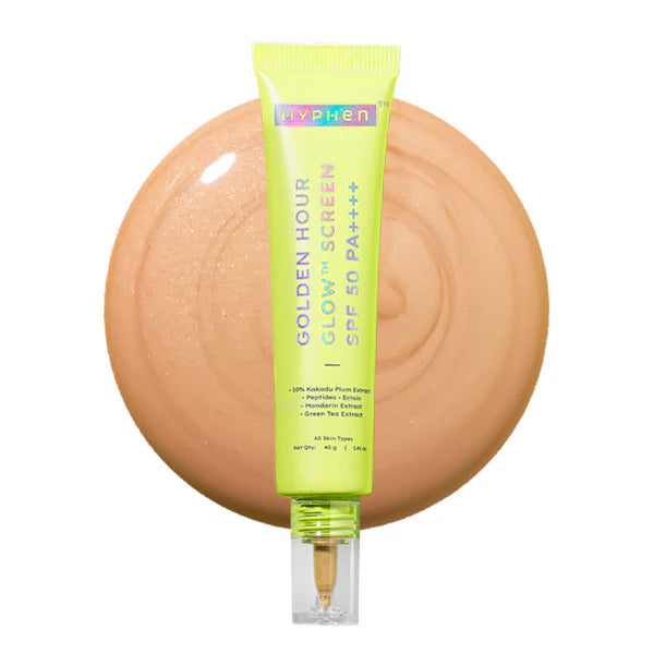 Hyphen Golden Hour Glow Sunscreen SPF 50 PA++++ - 40 gm