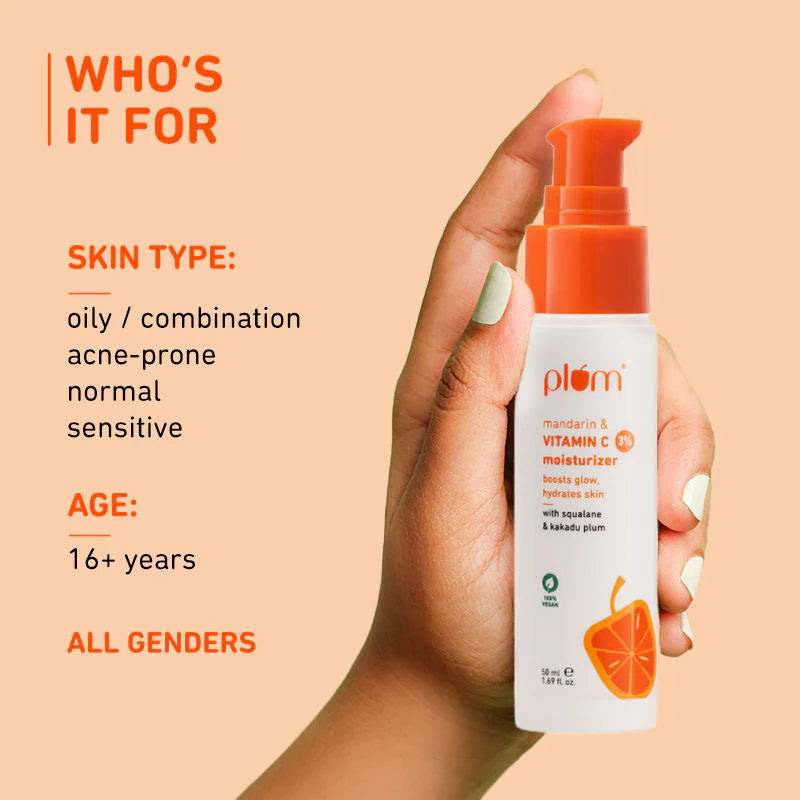 Plum 3% Vitamin C Moisturizer with Mandarin - 50 ml