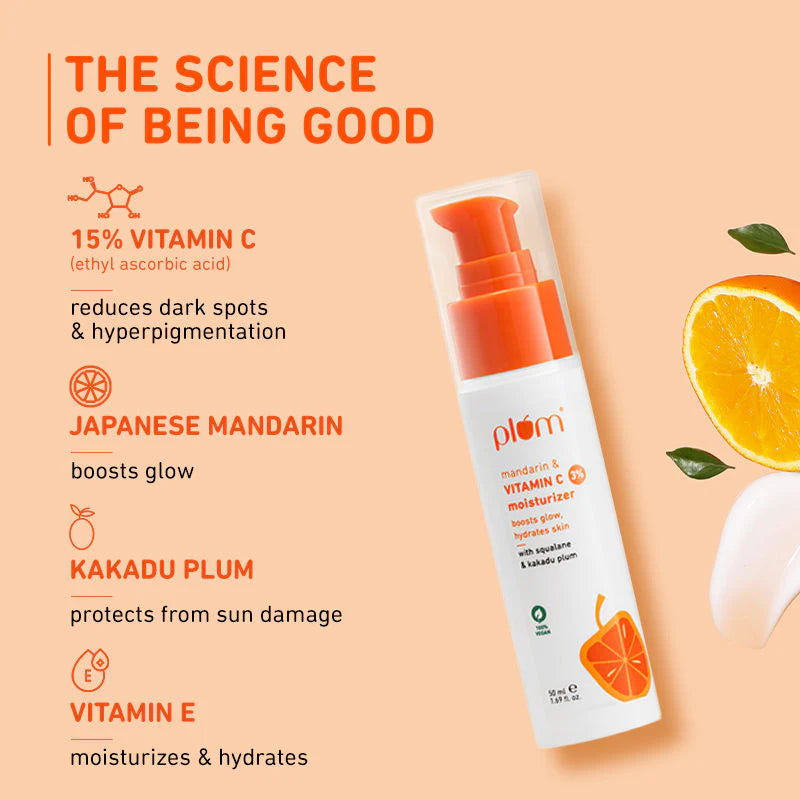 Plum 3% Vitamin C Moisturizer with Mandarin - 50 ml