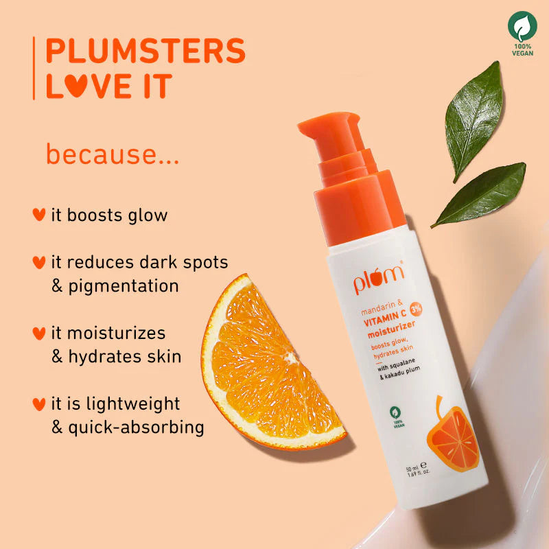 Plum 3% Vitamin C Moisturizer with Mandarin - 50 ml