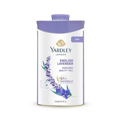 Yardley London English Lavender Perfumed Deodorizing Talc Talcum Powder - 100 gm