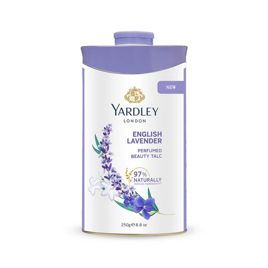 Yardley London English Lavender Perfumed Deodorizing Talc Talcum Powder - 100 gm