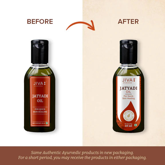 Jiva Ayurveda Jatyadi Oil - 60 ml - Pack of 2