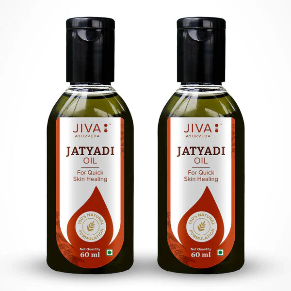 Jiva Ayurveda Jatyadi Oil - 60 ml - Pack of 2