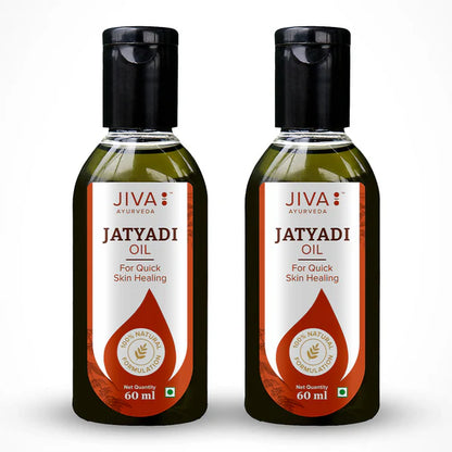 Jiva Ayurveda Jatyadi Oil - 60 ml - Pack of 2