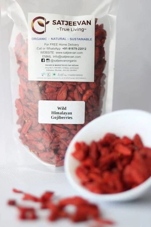 Satjeevan Wild Himalayan Gojiberries - 200 gm