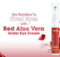 Clensta Red Aloe Vera Under Eye Cream With 2% Niacinamide (Pack of 2)