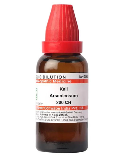 Dr. Willmar Schwabe India Kali Arsenicosum Dilution -30 CH