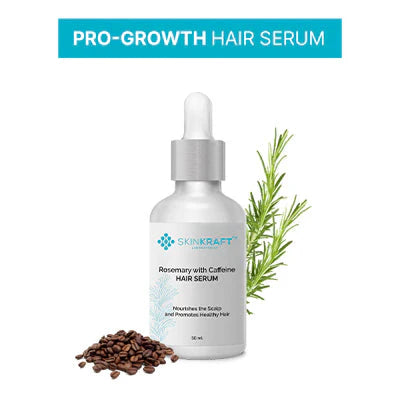 SkinKraft Rosemary & caffeine Pro Growth Hair Serum - 50 ml
