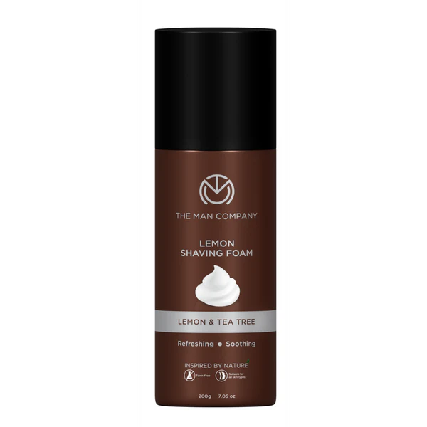 The Man Company Shaving Foam Lemon - 200 gm