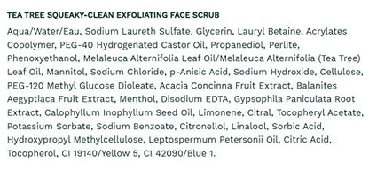 The Body Shop Tea Tree Squeaky-Clean Scrub -