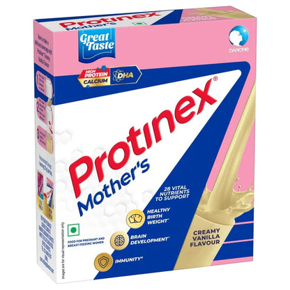 Protinex Mother's Nutritional Mix - Creamy Vanilla Flavour | With 28 Vital Nutrients to Support Healthy Birth Weight, Brain Development & Immunity - 200 gm