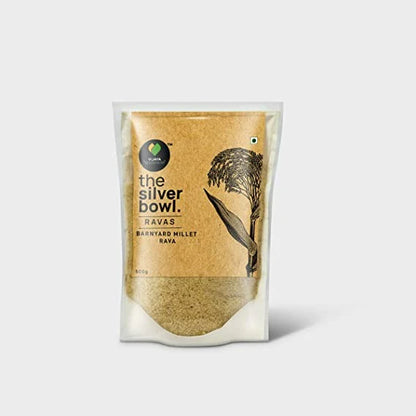 Vijaya Traditional Recipes The Silver Bowl Natural Barnyard Millet Rava - 500 gm - Pack of 2