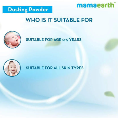 Mamaearth Dusting Baby Powder For Calms & Relaxes Skin, Prevents Diaper Rash