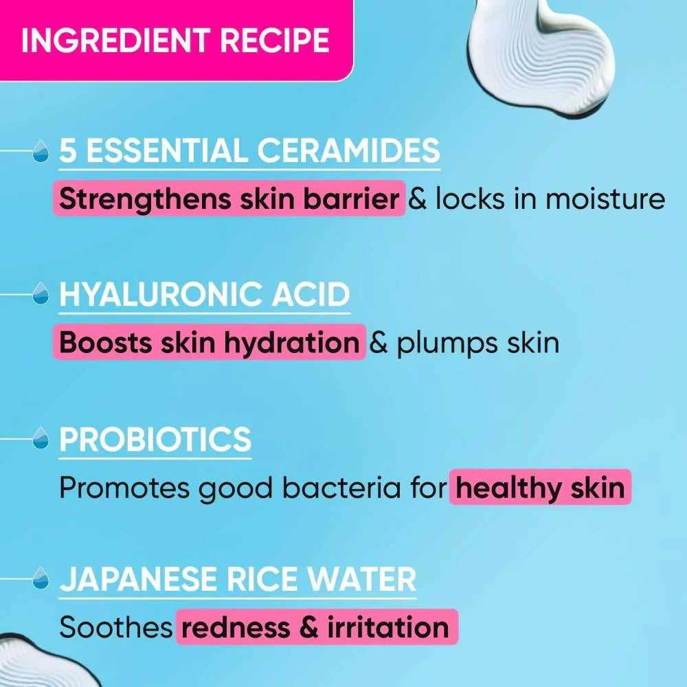 Dot & Key Ceramides & Hyaluronic Skin Barrier Repair + Face Cream - 100 gm