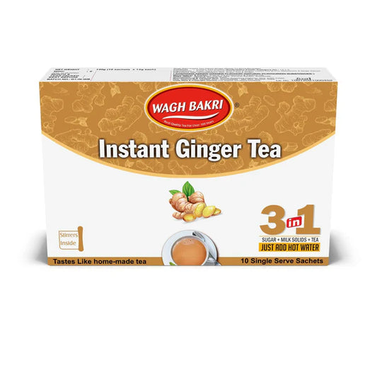 Wagh Bakri Instant Premix Ginger Tea - 140 gm