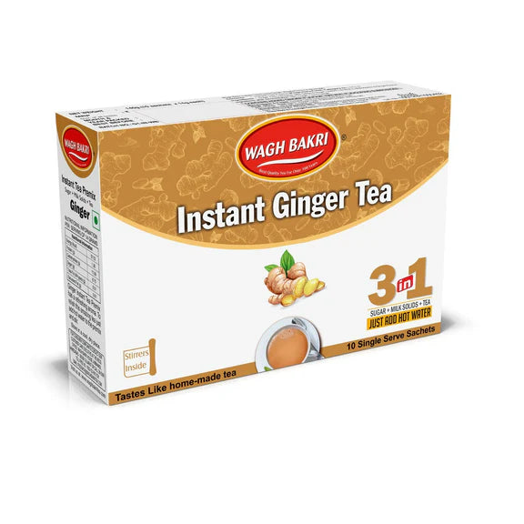 Wagh Bakri Instant Premix Ginger Tea - 140 gm